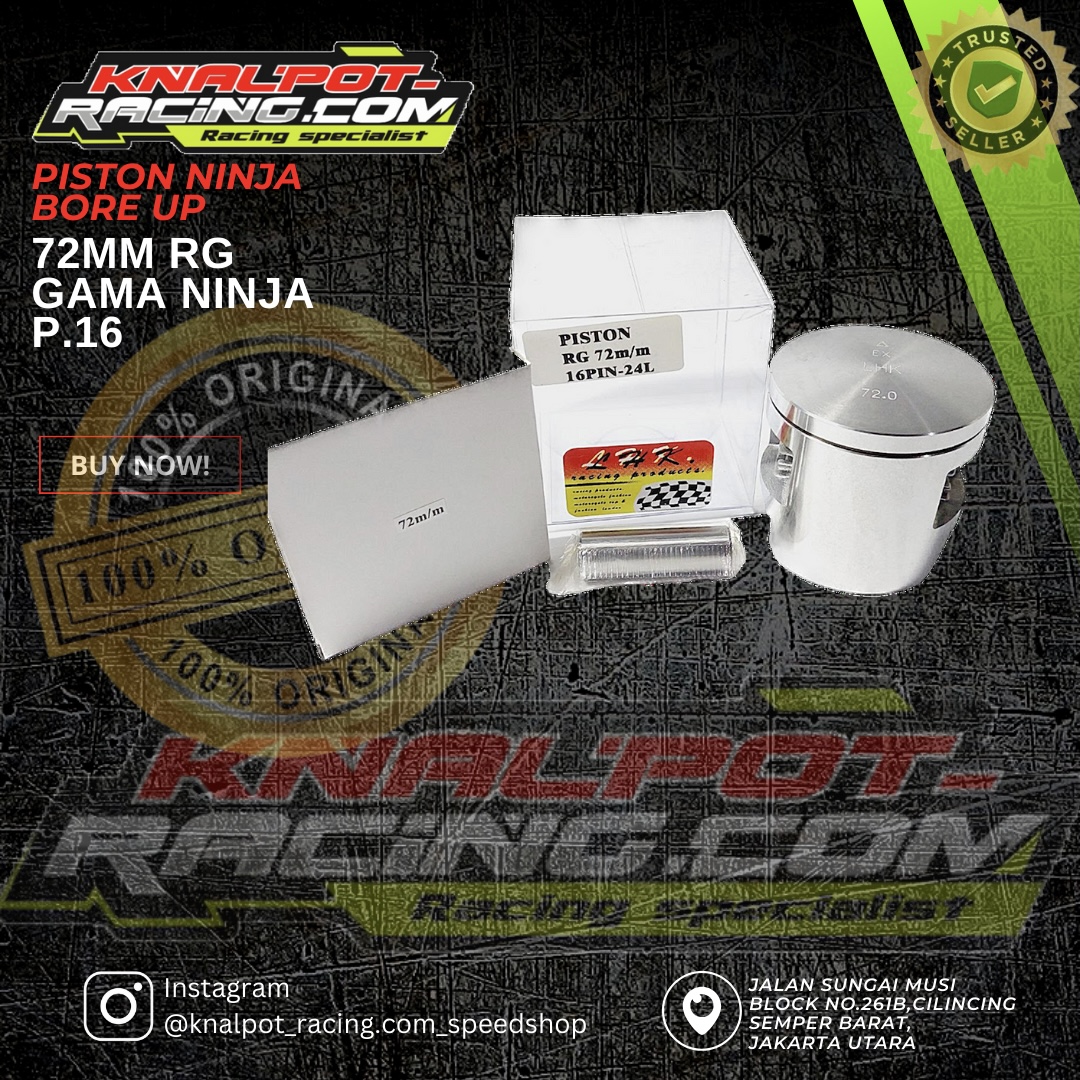 PISTON NINJA RG GAMA NINJA 72MM P.16